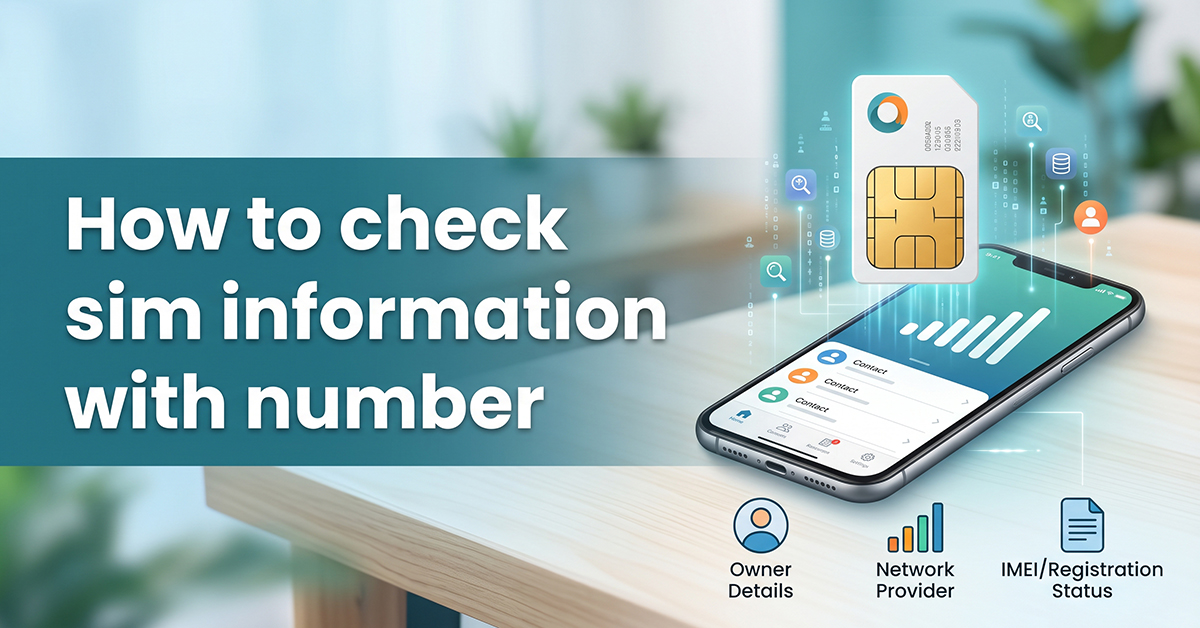 SIM information